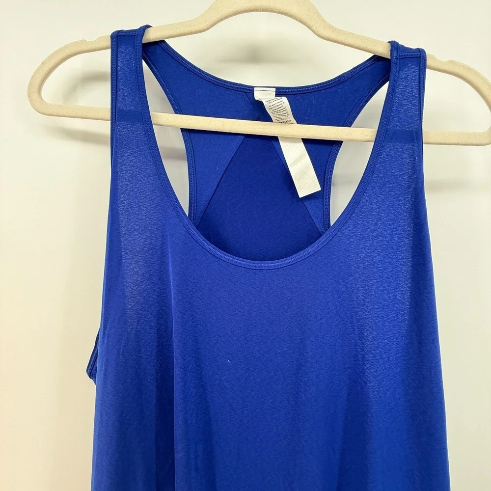 Lululemon Essential Pleated Tank Top‎ NWT SZ 14 Larkspur Scoop Sleeveless Yoga